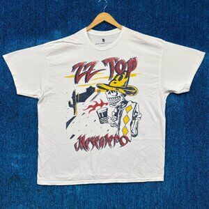 ZZ Top Mescalero Rock Band Oversized T-Shirt Size XL